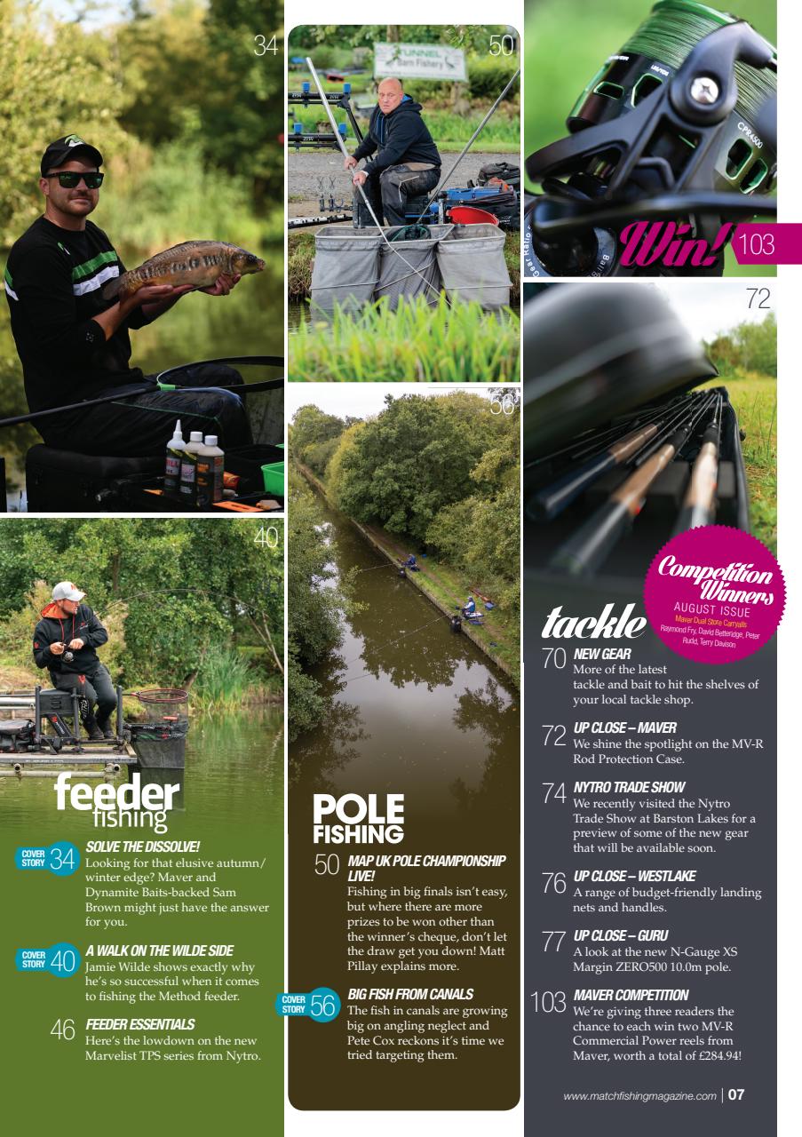 Match Fishing Preview Pages