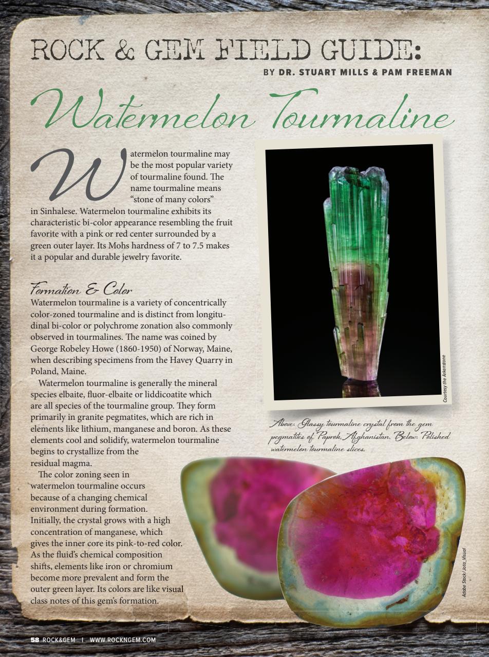 Rock&Gem Magazine Preview Pages