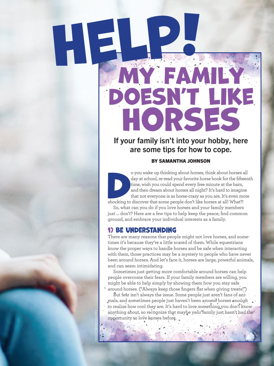 Young Rider Magazine Preview Pages