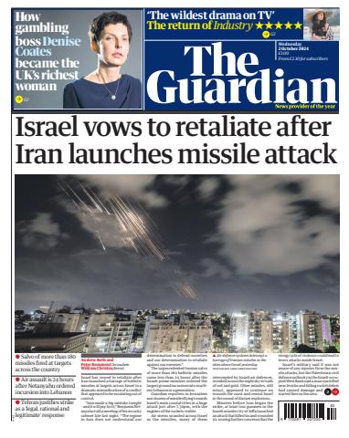 The Guardian Newspaper issue Wednesday, October 2, 2024