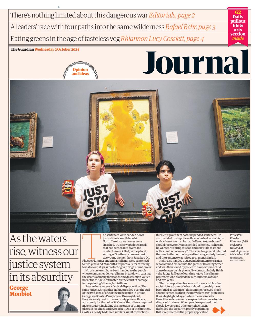 The Guardian Newspaper Preview Pages