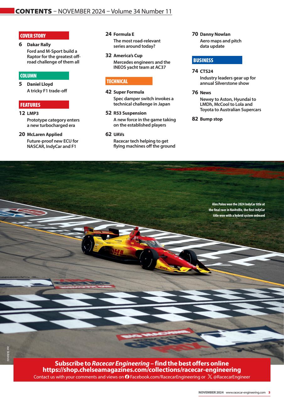 Racecar Engineering Preview Pages