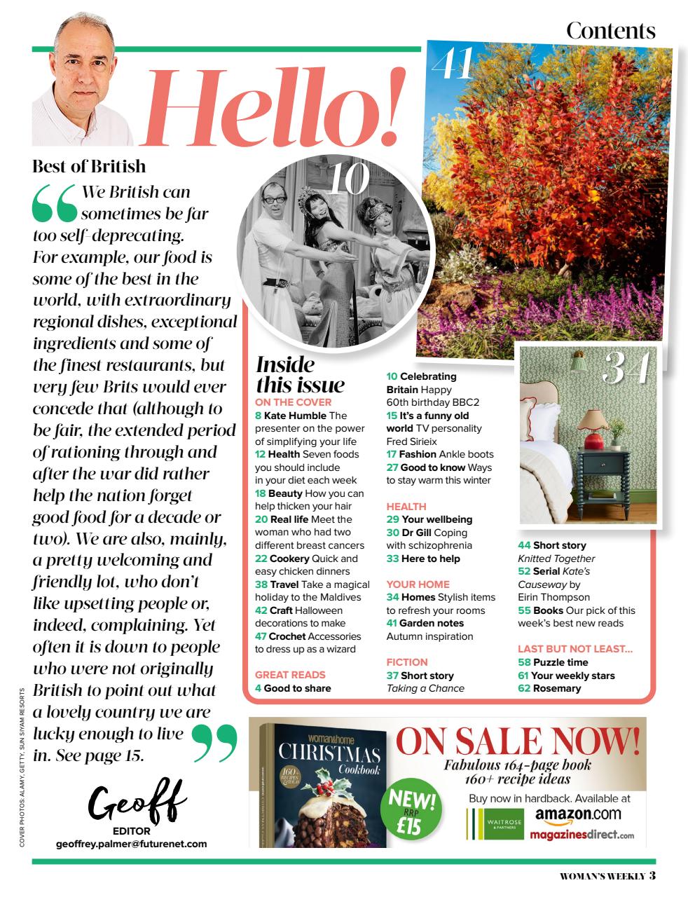 Woman's Weekly Preview Pages