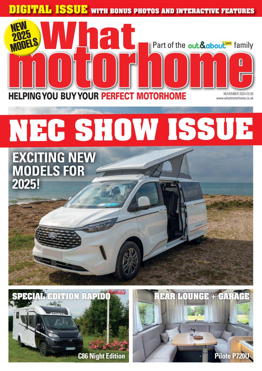 What Motorhome magazine Preview Pages