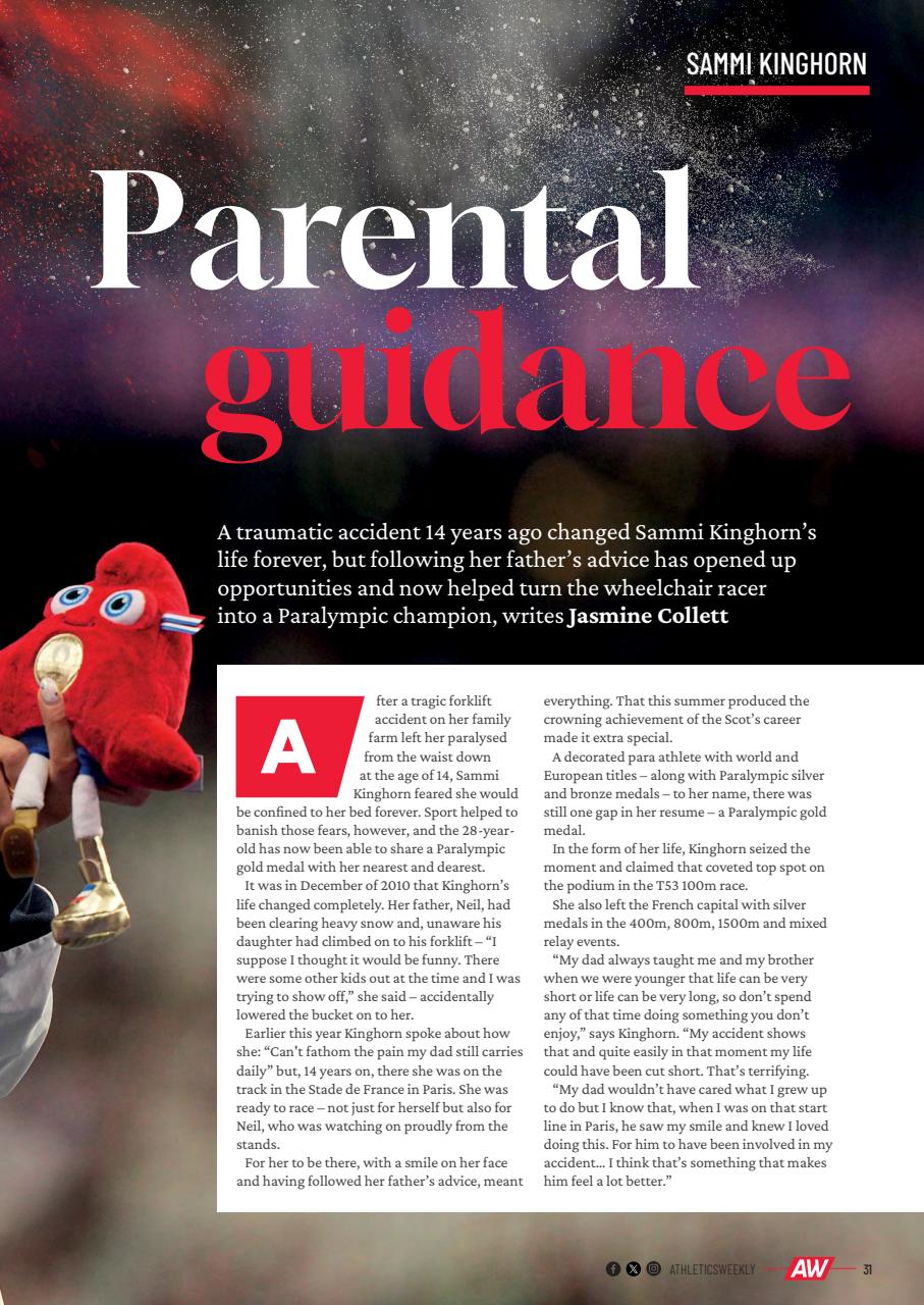 AW – Athletics Weekly Magazine Preview Pages