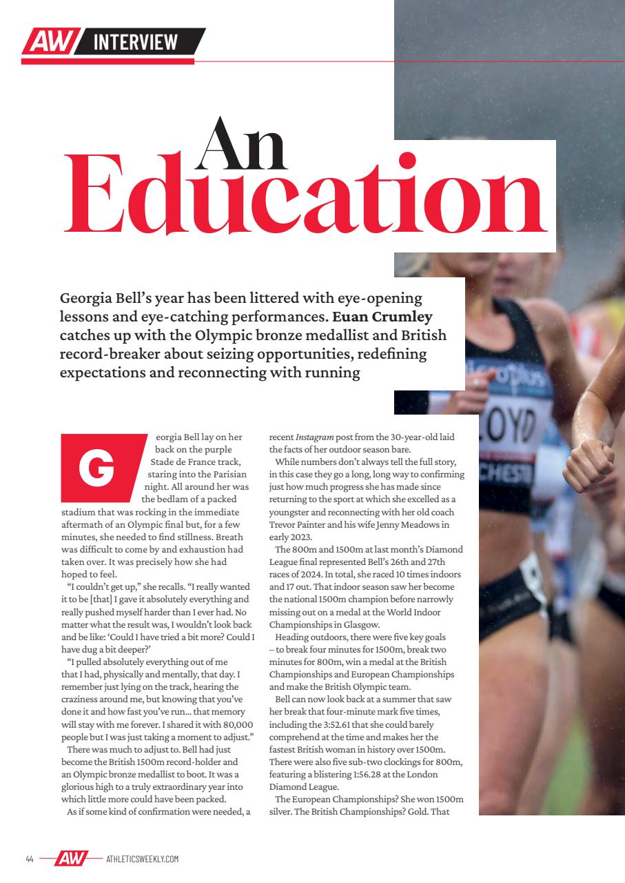 AW – Athletics Weekly Magazine Preview Pages