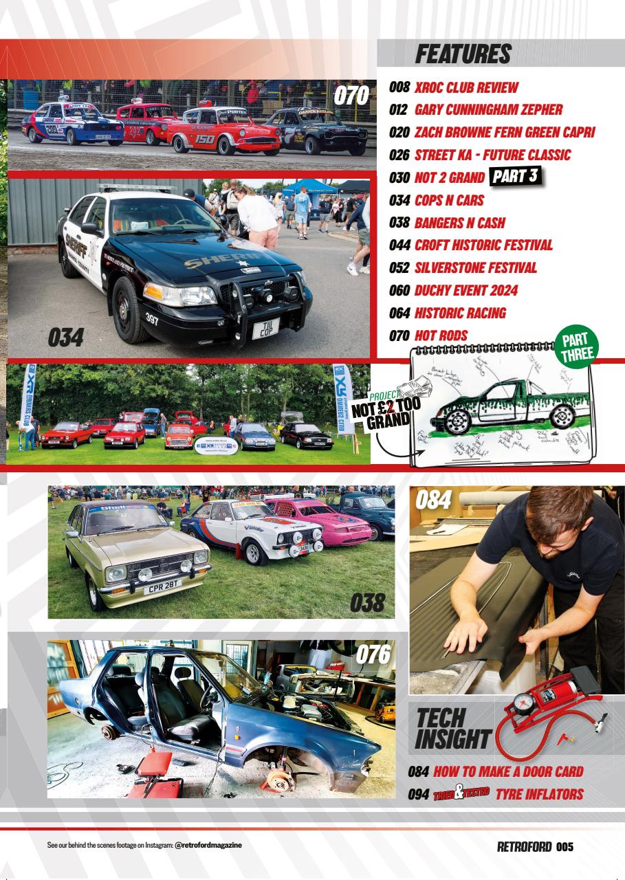 Retro Ford Preview Pages