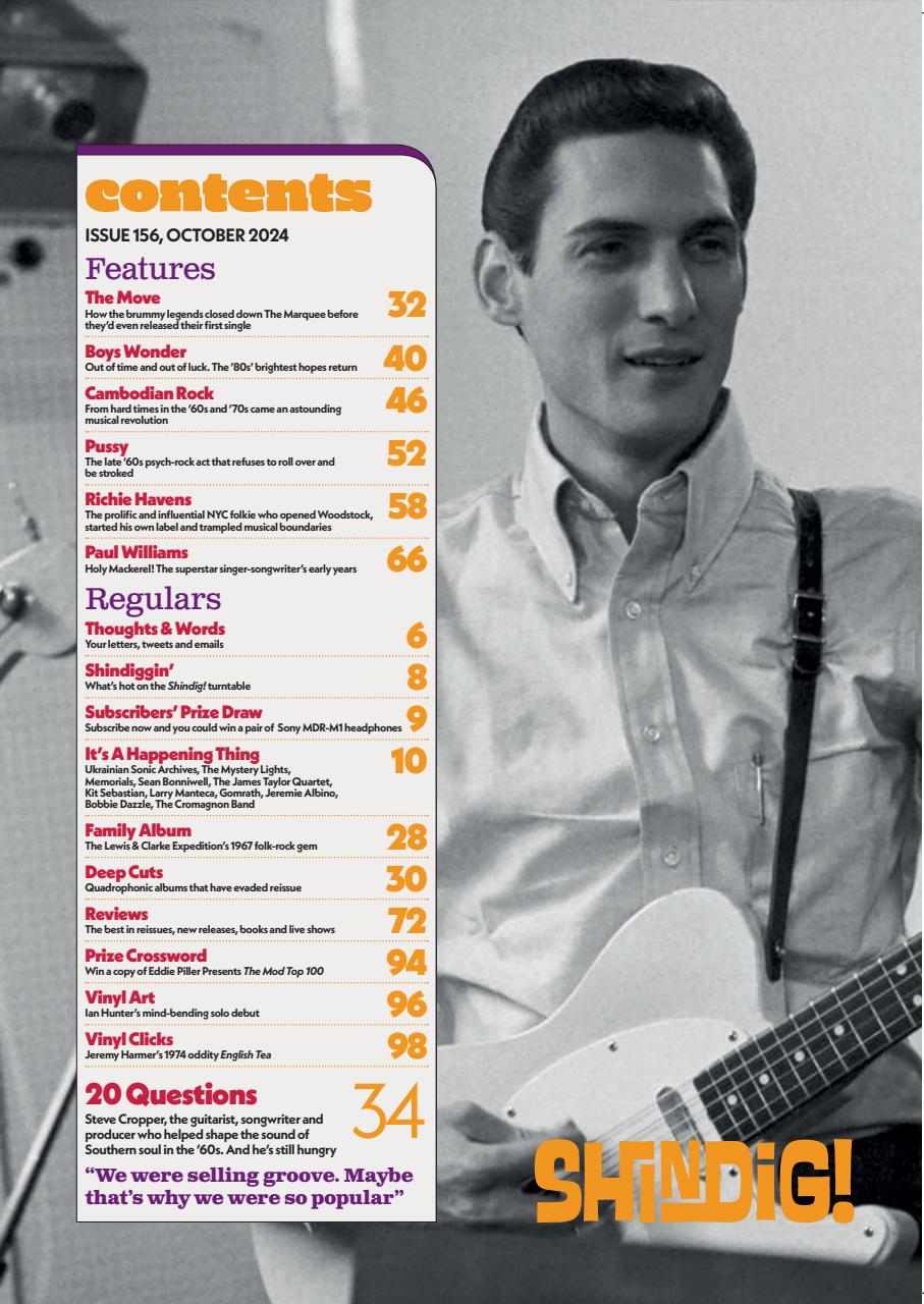 Shindig! Preview Pages