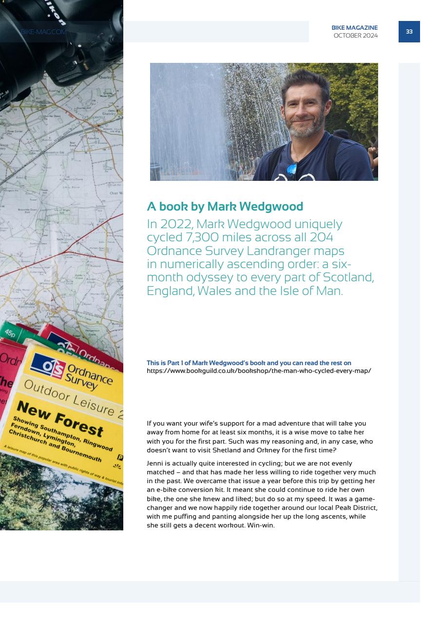 BIKE Magazine Preview Pages