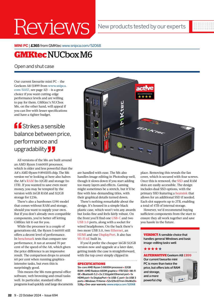 Computer Active Preview Pages