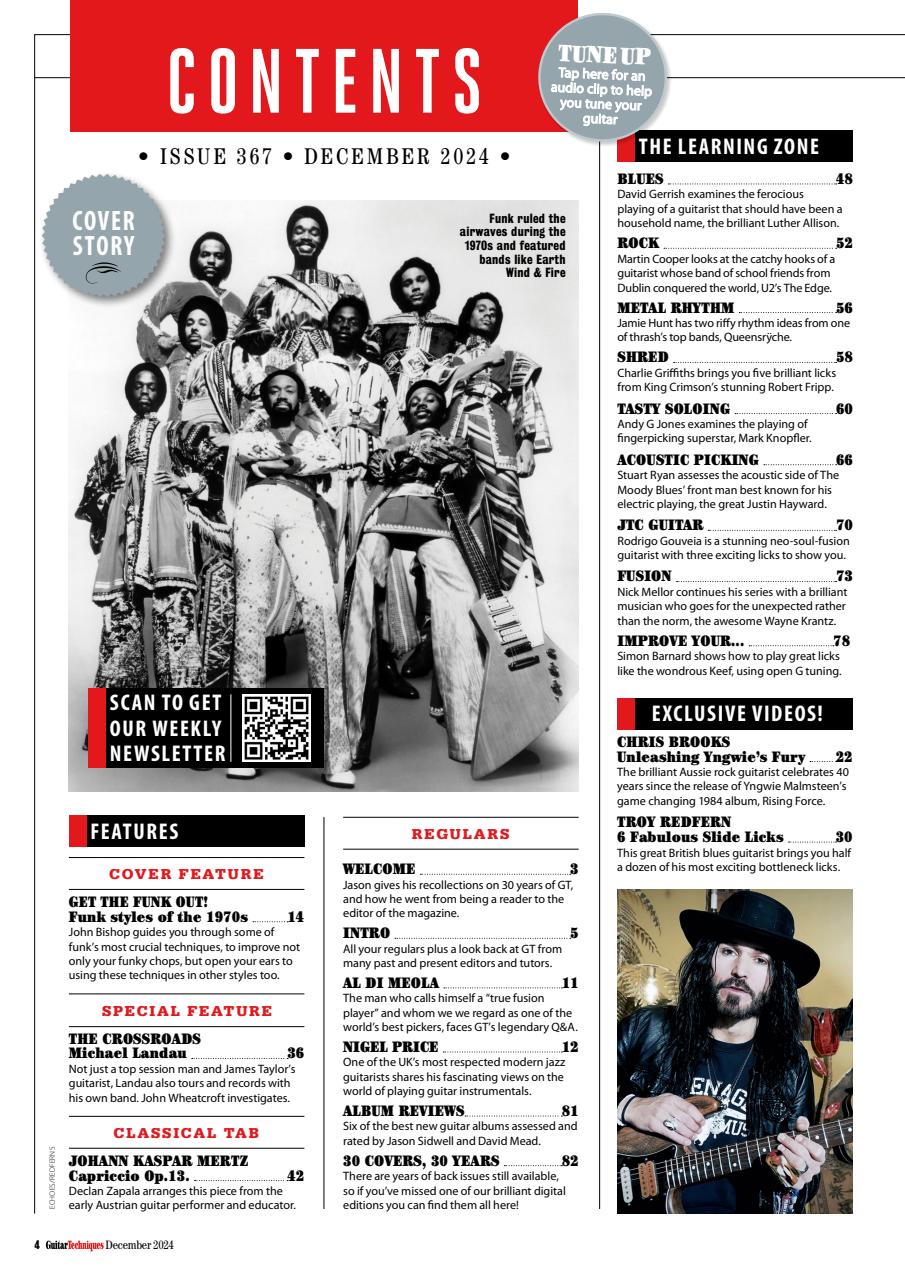 Guitar Techniques Preview Pages