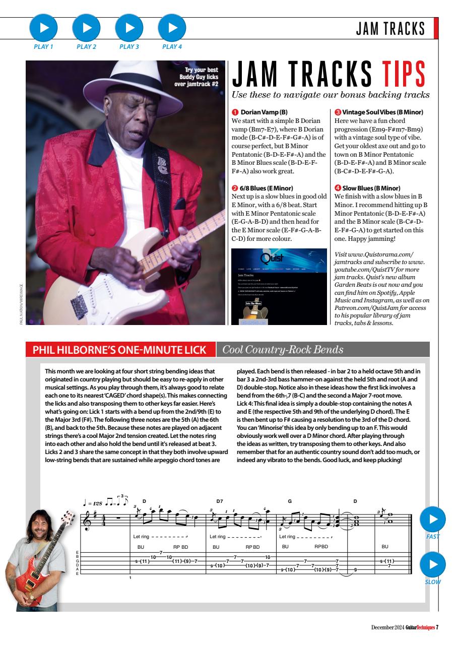 Guitar Techniques Preview Pages