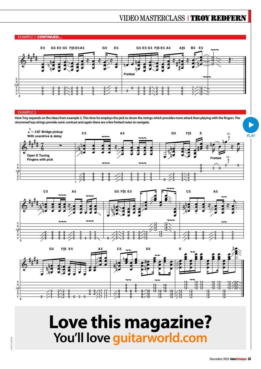 Guitar Techniques Preview Pages