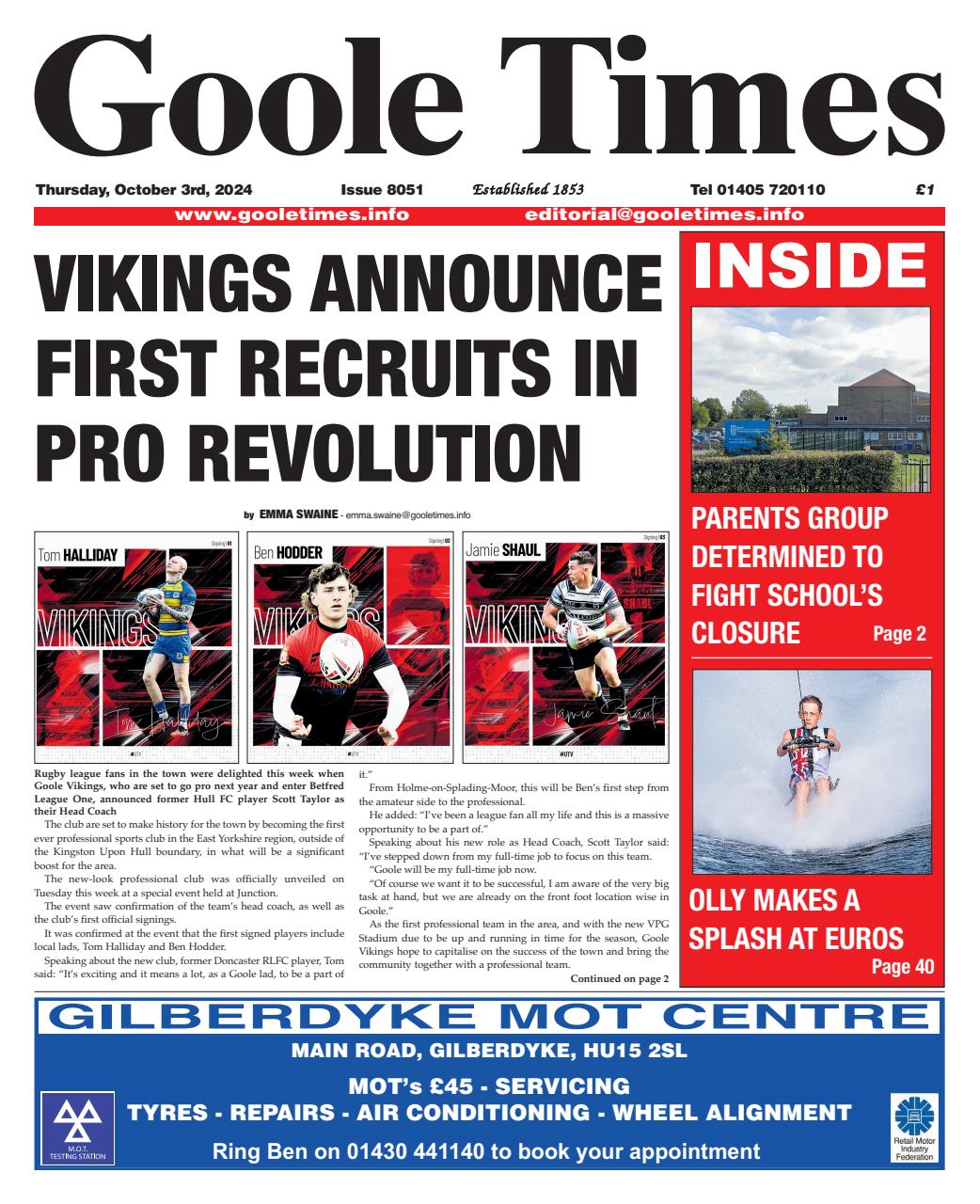 Goole Times Preview Pages