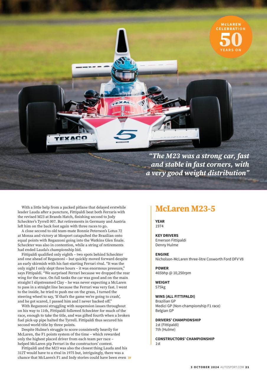 Autosport Preview Pages