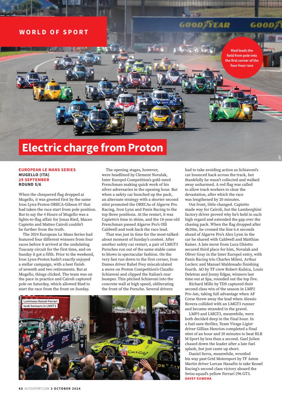 Autosport Preview Pages