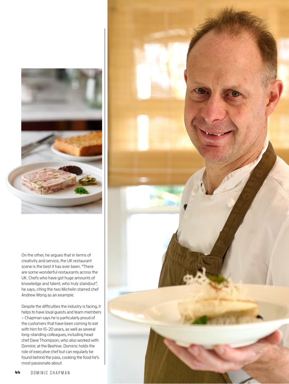 Chef & Restaurant Magazine Preview Pages