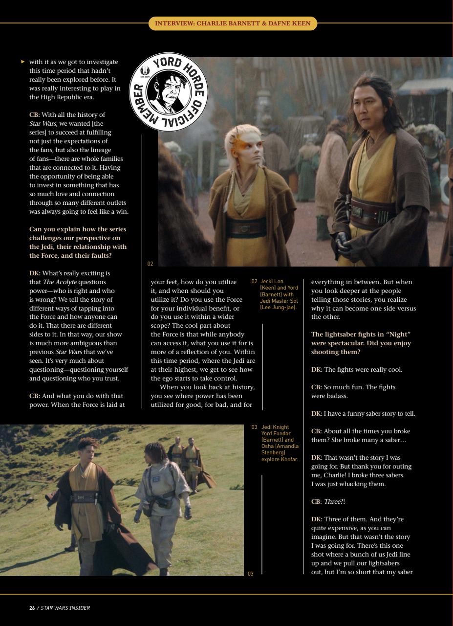 Star Wars Insider Preview Pages