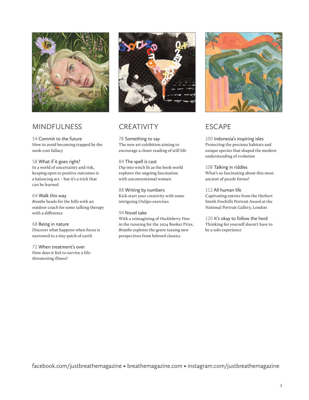 Breathe Preview Pages