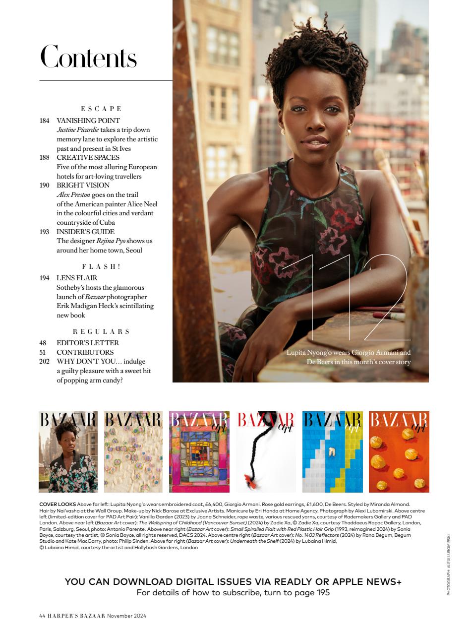 Harper's Bazaar Preview Pages