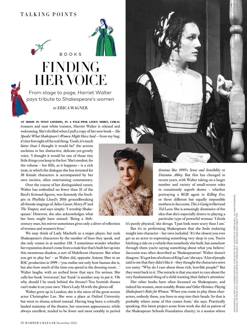 Harper's Bazaar Preview Pages