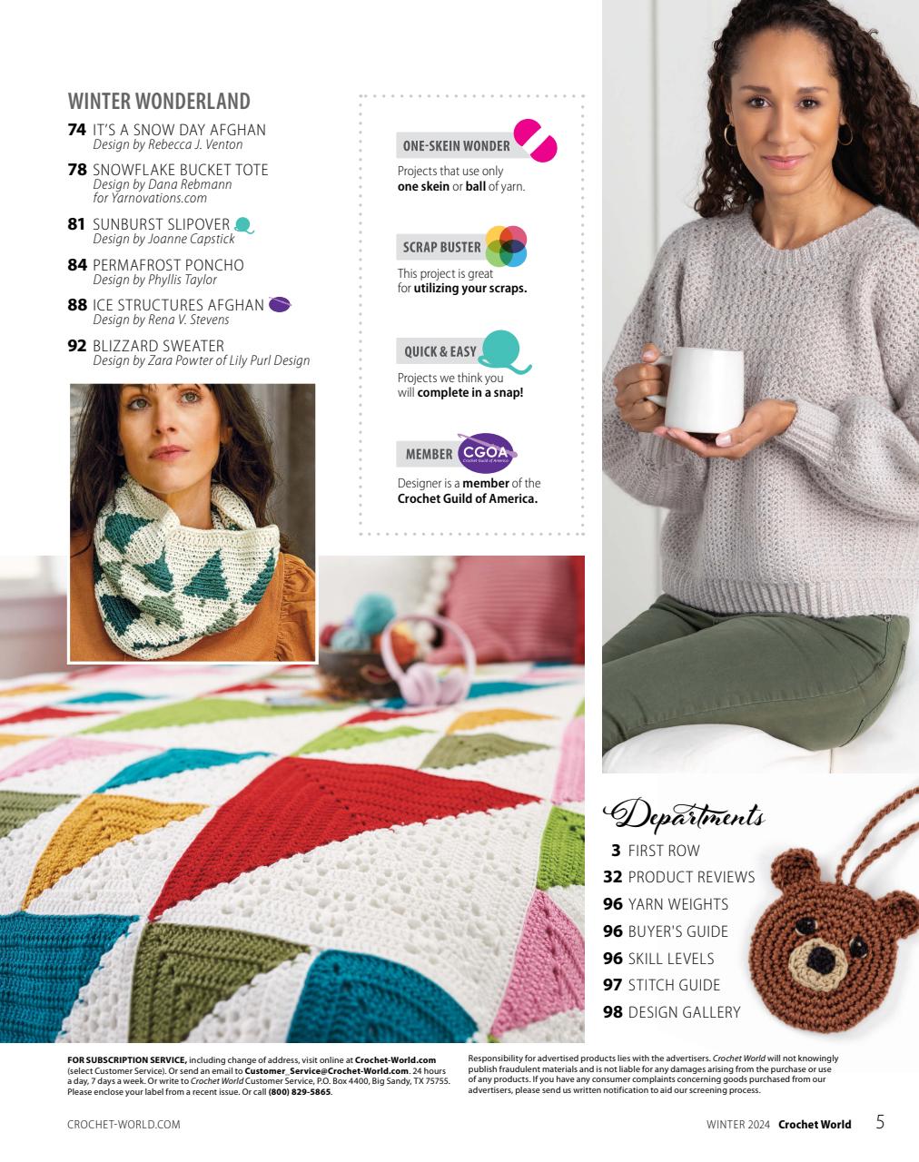 Crochet World Preview Pages