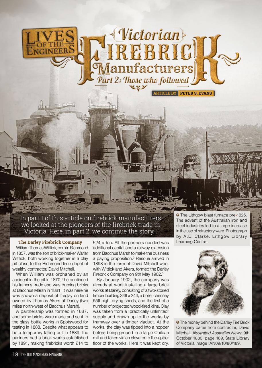 The Old Machinery Magazine Preview Pages