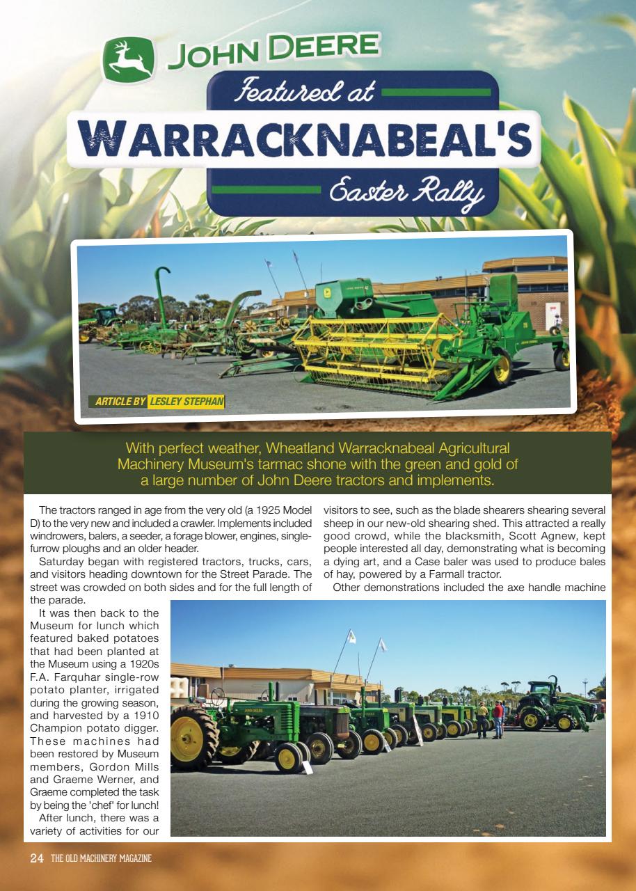 The Old Machinery Magazine Preview Pages