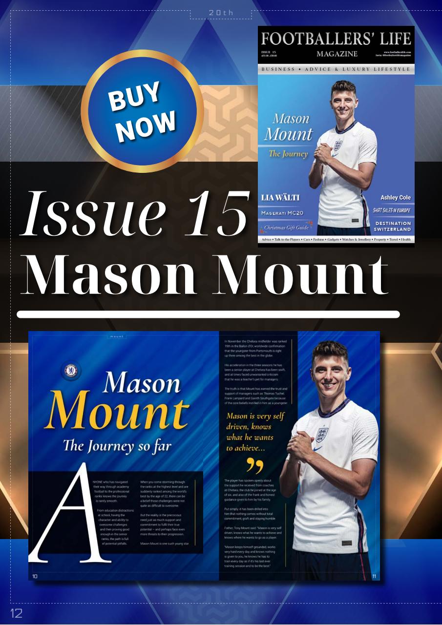 Footballers' Life Preview Pages