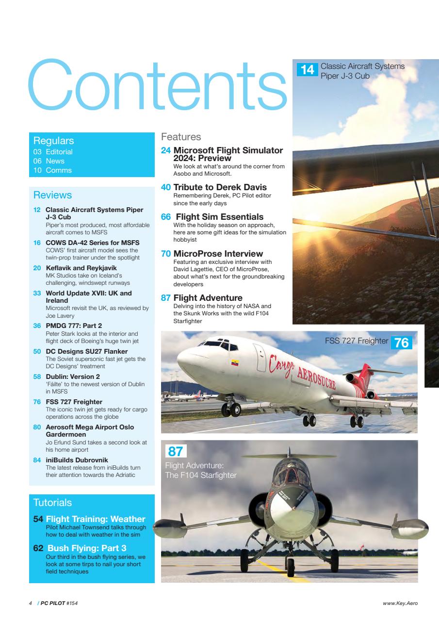 PC Pilot Preview Pages