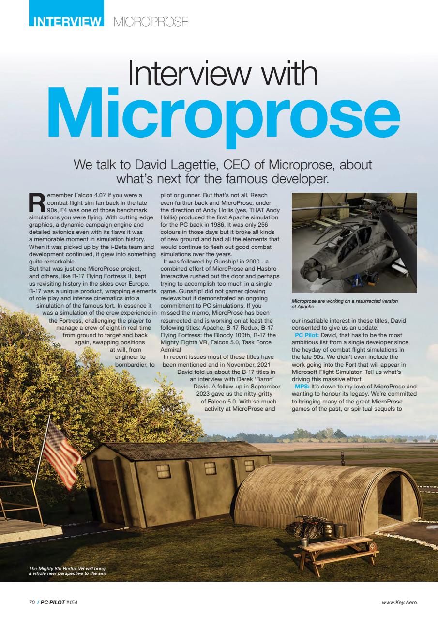 PC Pilot Preview Pages