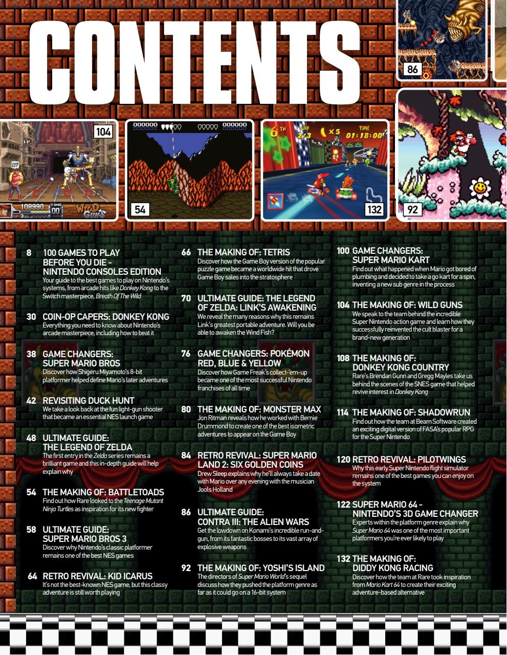 Gaming Bookazine Preview Pages