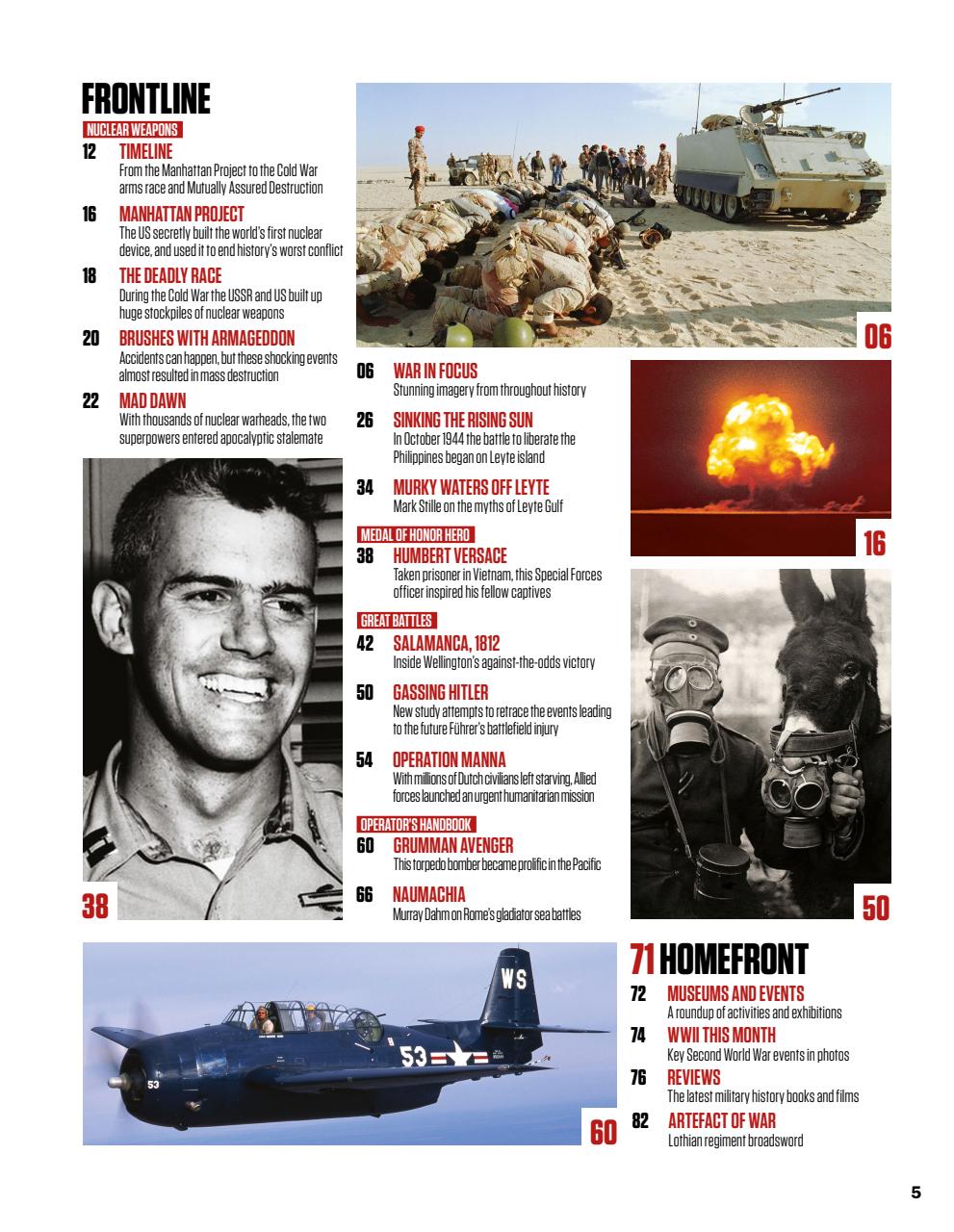 History of War Preview Pages