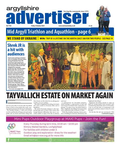 Argyllshire Advertiser issue 