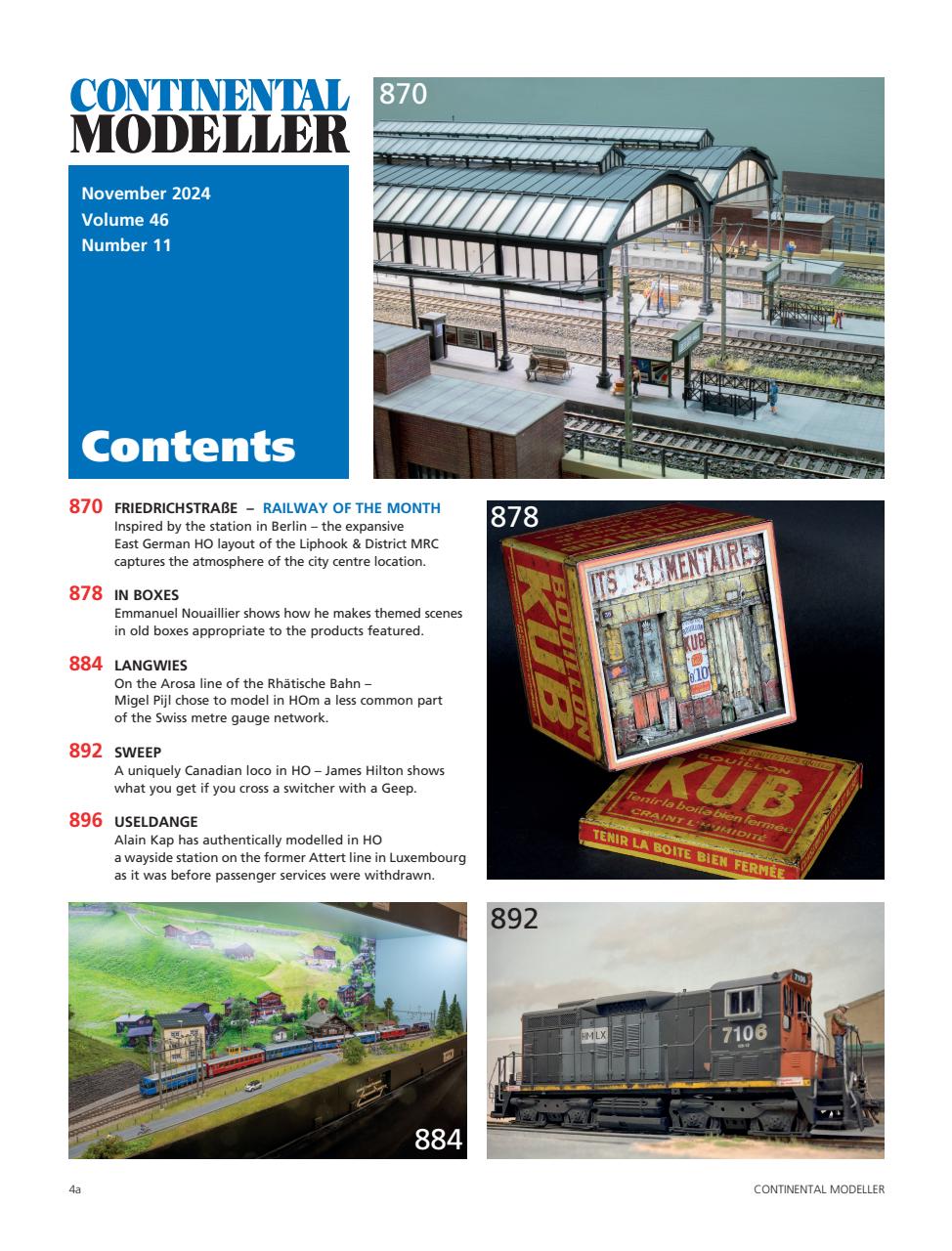 Continental Modeller Preview Pages
