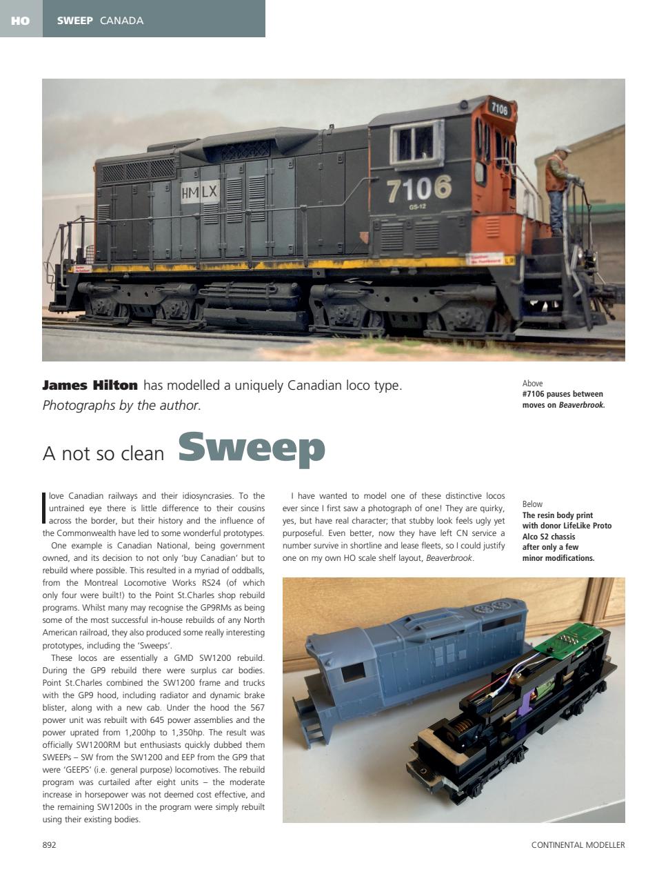 Continental Modeller Preview Pages