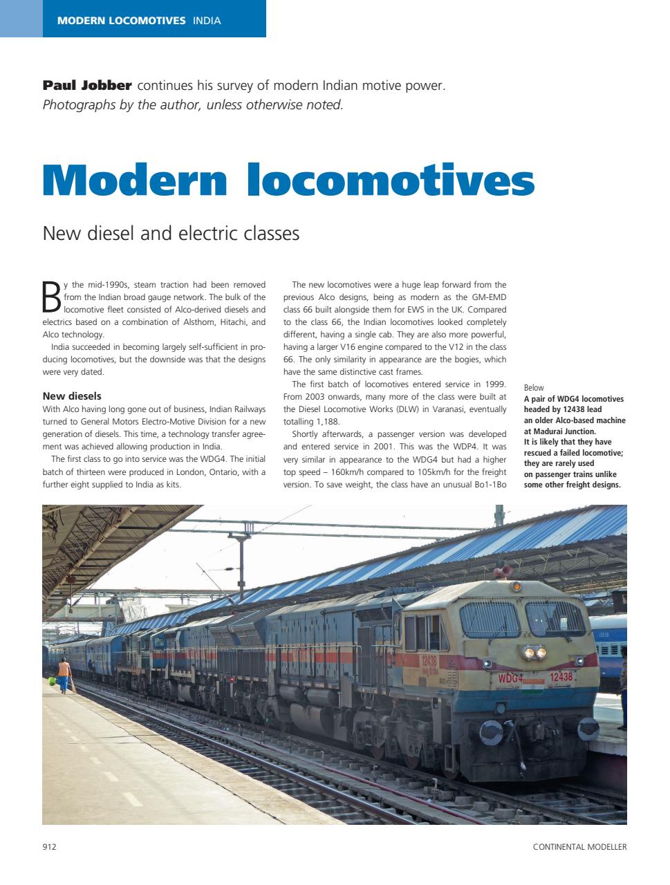 Continental Modeller Preview Pages