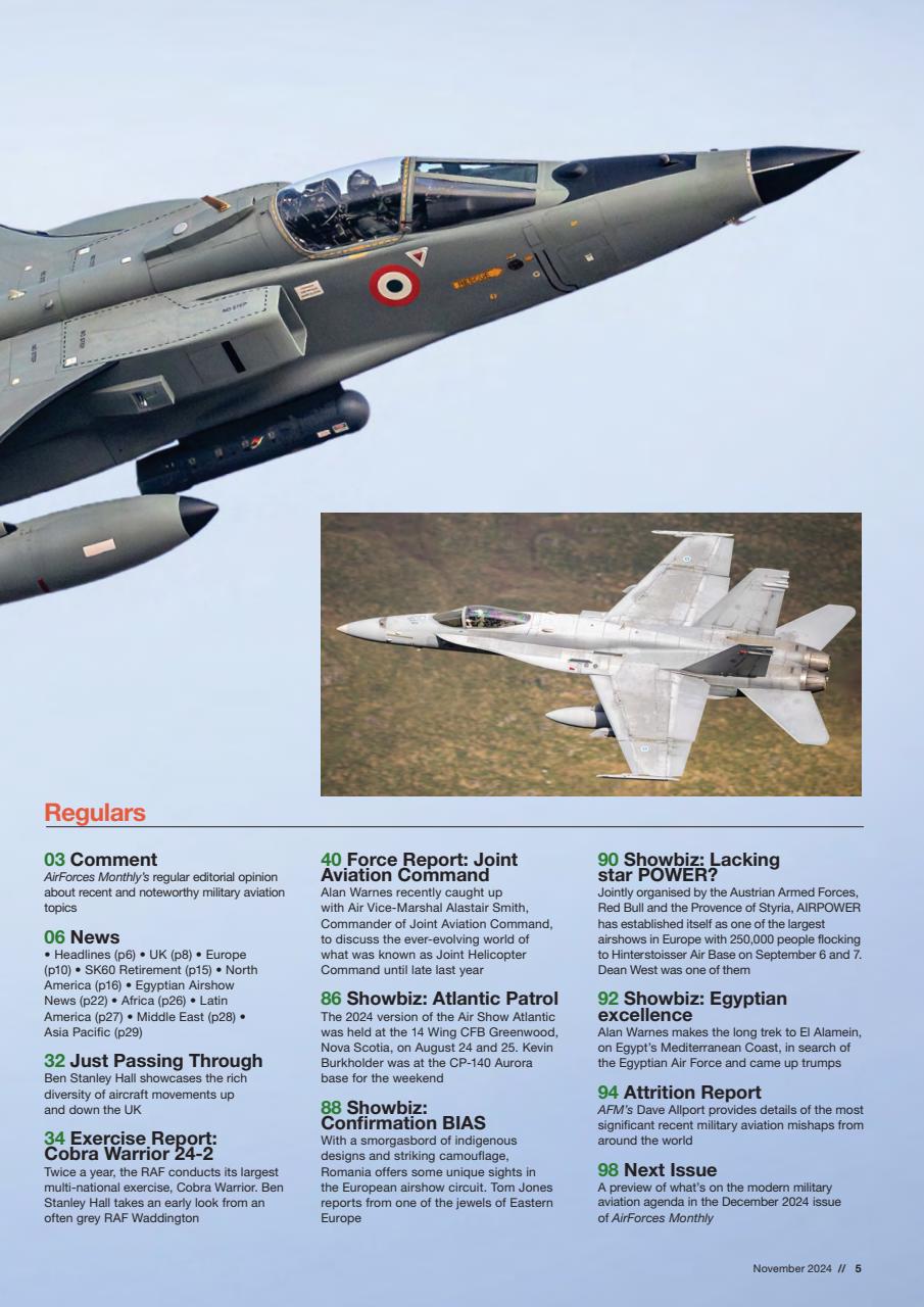 AirForces Monthly Preview Pages