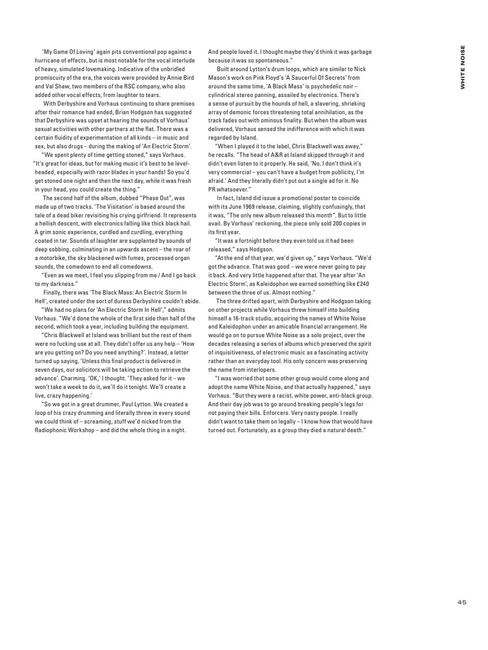 Electronic Sound Preview Pages