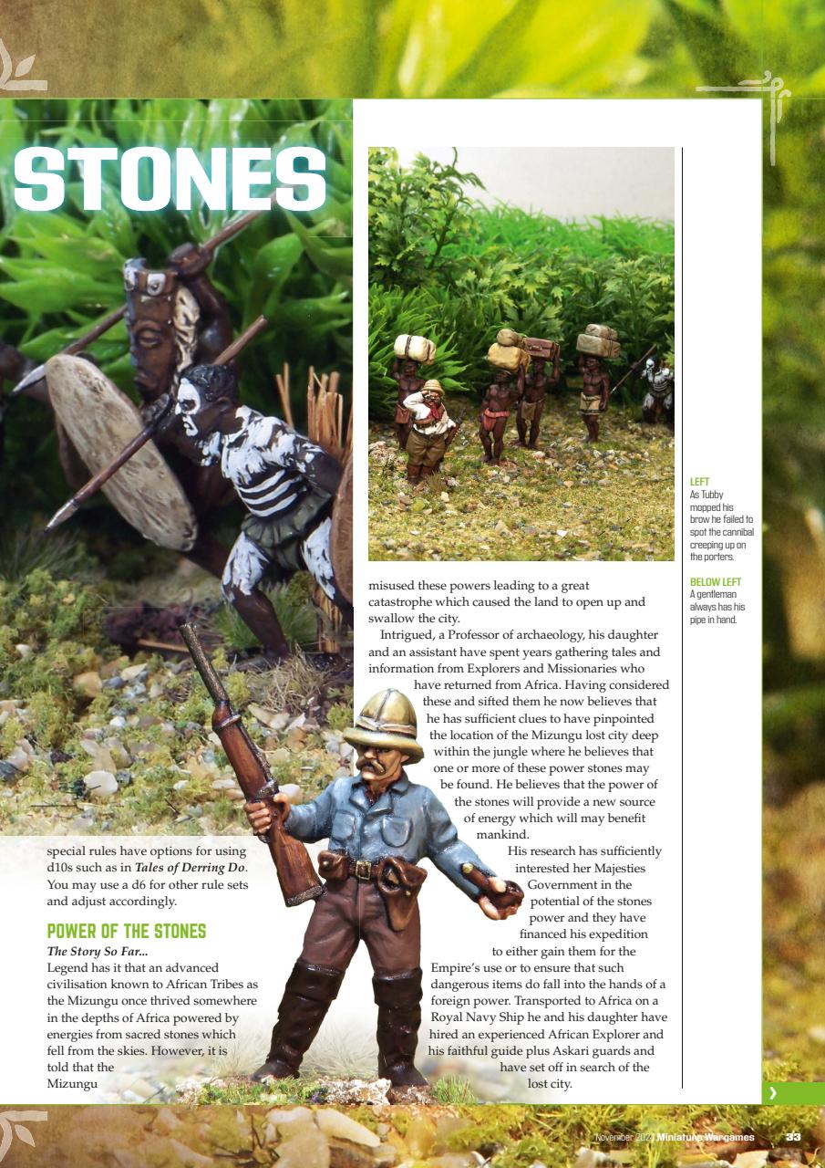 Miniature Wargames Preview Pages