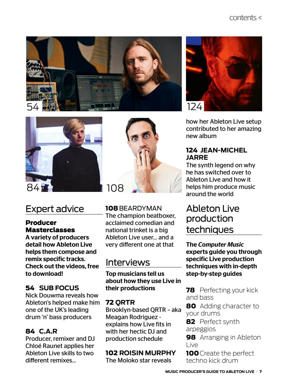 Music Magazine Preview Pages