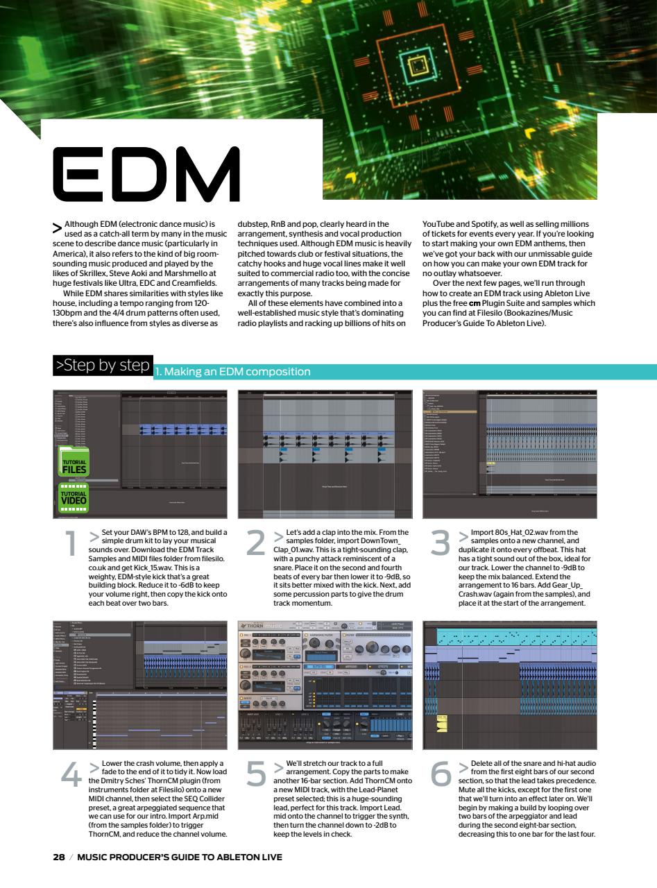 Music Magazine Preview Pages