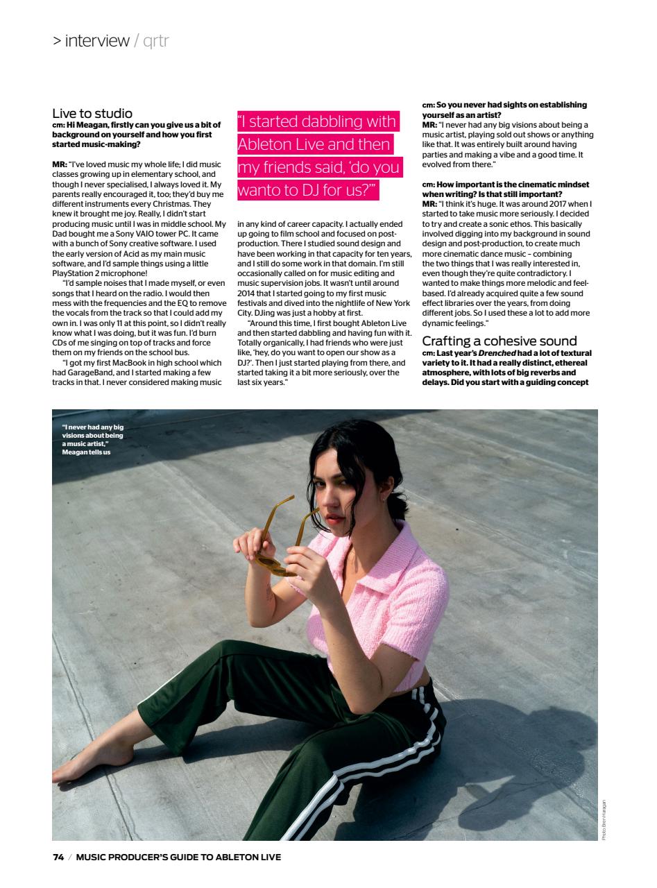 Music Magazine Preview Pages