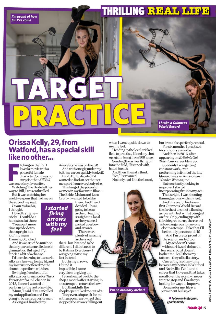 Pick Me Up Preview Pages