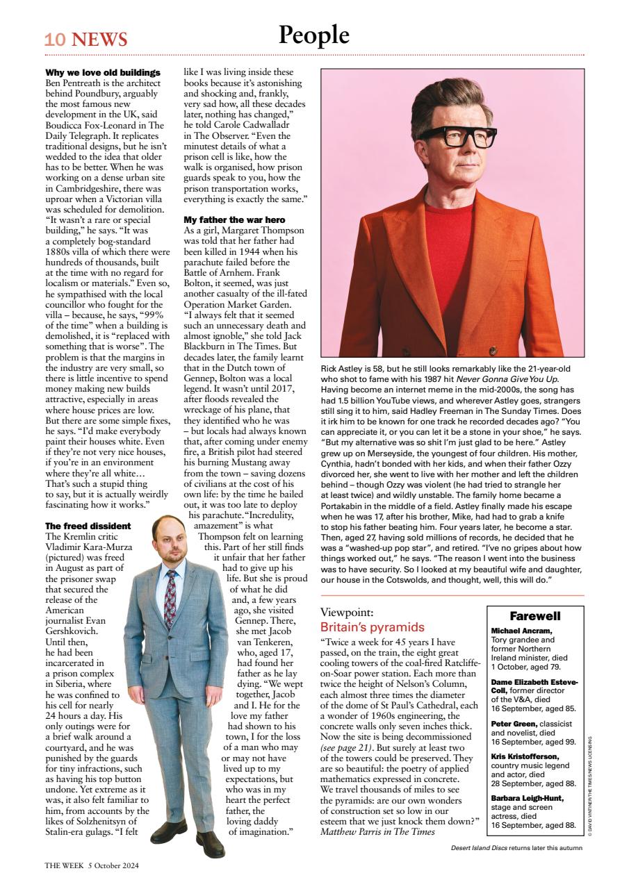 The Week Preview Pages