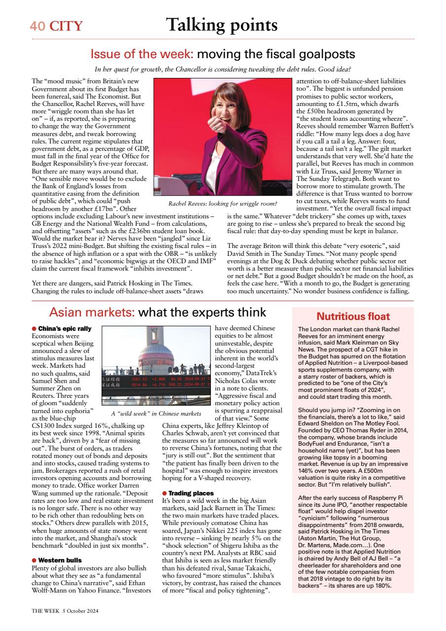 The Week Preview Pages