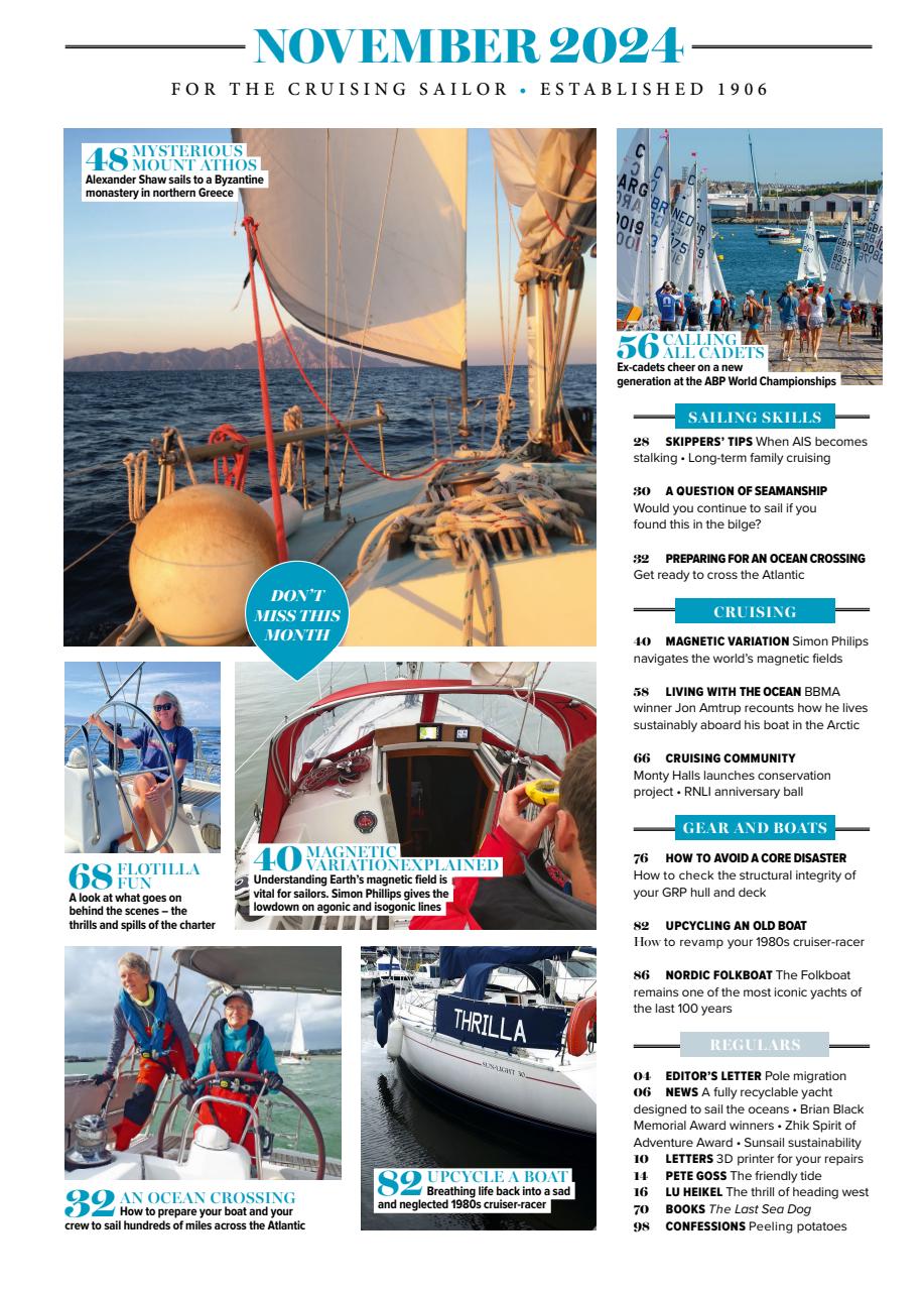 Yachting Monthly Preview Pages