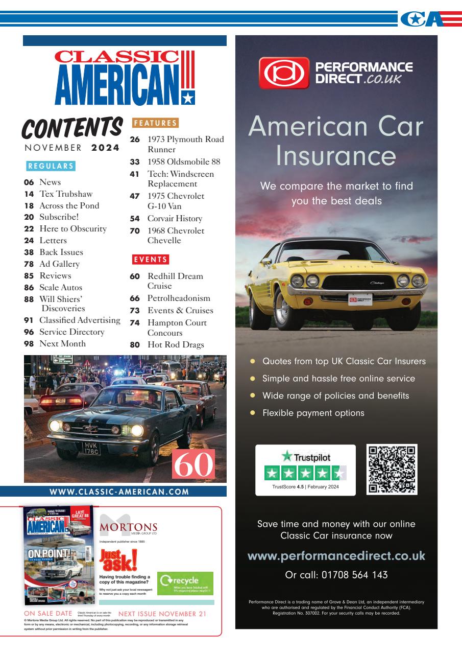 Classic American Magazine Preview Pages