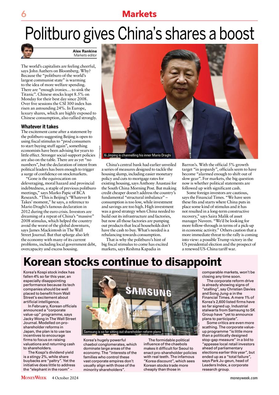 MoneyWeek Preview Pages