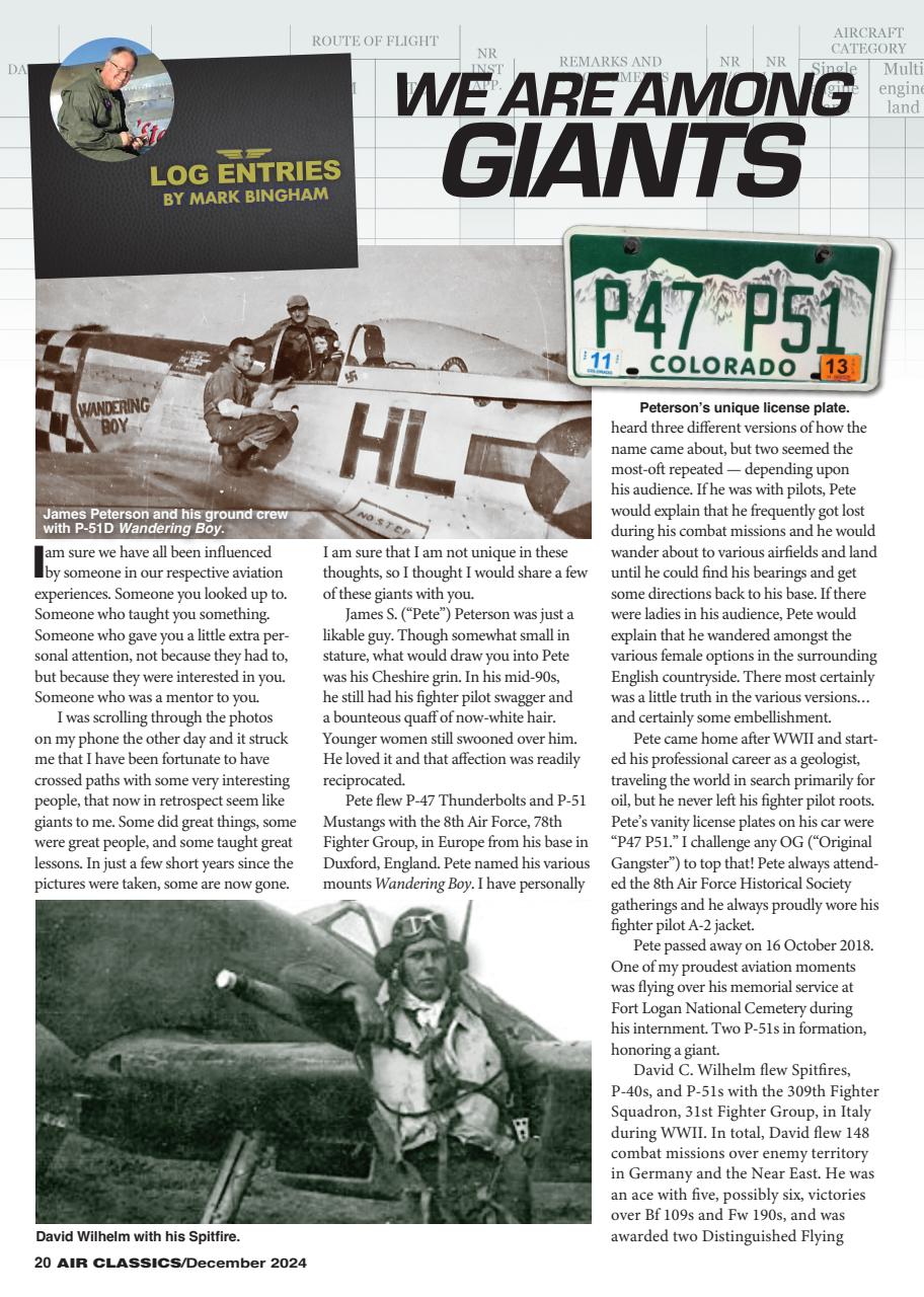 Air Classics - Where History Flies Preview Pages
